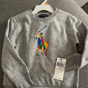 Polo sweater crew neck